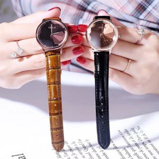Đồng hồ nữ GUOU 6034 dây da