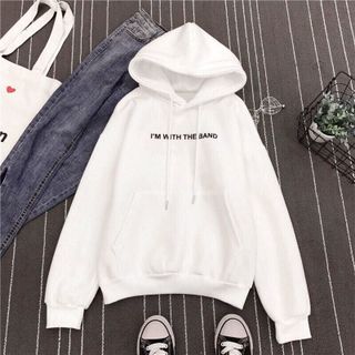 Áo Hoodie Trắng Nhiều Mẫu