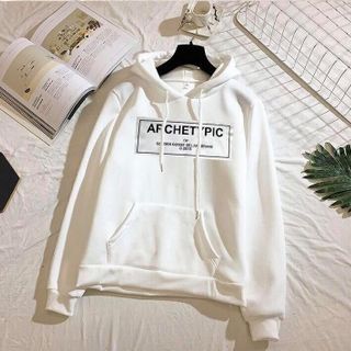 Áo Hoodie Trắng Nhiều Mẫu