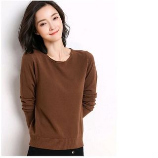 Áo len dệt kim dài tay nhiều màu AN67