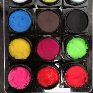 Set gel YS nặn hoa 12 mầu