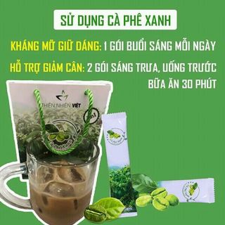 Cà phê xanh kháng mỡ giảm cân Thiên Nhiên Việt giá sỉ