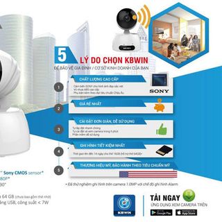 Camera IP Wifi 2MP KBWIN KW-H2