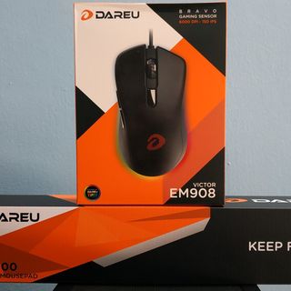 Chuột Gaming Dareu EM908 kèm lót chuột BH 24T Mai Hoàng