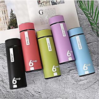 Bình Đựng Nước Giữ Nhiệt Chống Nóng 6 Up Cao Cấp-màu ngẫu nhiên