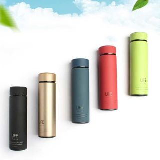 Binh giữ nhiệt Life inox 450ml-Phích Mini có lưới lọc