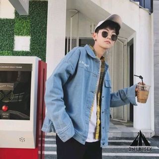 Áo khoác jean Nam phong cách hàn quốc CHI04