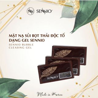 Mặt nạ sủi bọt thải độc tố SENNIO