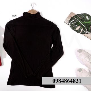 Áo giữ nhiệt nữ Laroma cổ cao Giữ ấm - Siêu đàn hồi - Khử mùi - co dãn