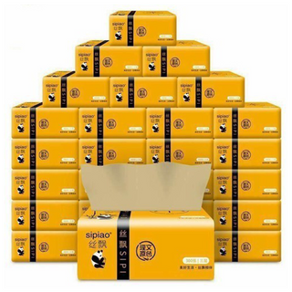 Thùng giấy gấu trúc siêu dai Sipiao 30 gói x 300 tờ