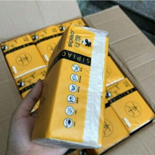 Thùng giấy gấu trúc siêu dai Sipiao 30 gói x 300 tờ