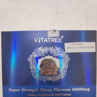 Viên uống nhau thai cừu Vitatree - Super strength sheep placenta 60000mg giá sỉ