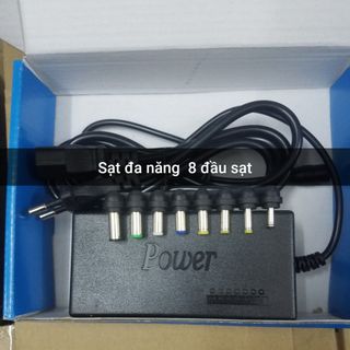 Adapter đa năng 12v 96W 8 đầu sạt