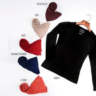 Áo giữ nhiệt nữ Laroma cổ tròn Giữ ấm - Siêu đàn hồi - Khử mùi - co dãn