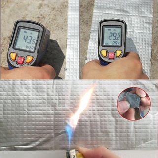 Băng dính chống thấm cao cấp Cách nhiệt chống nước dính trên mọi bề mặt loại 5cm 5m