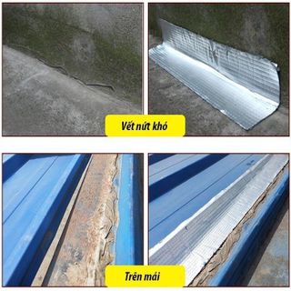 Băng dính chống thấm cao cấp Cách nhiệt chống nước dính trên mọi bề mặt loại 5cm 5m