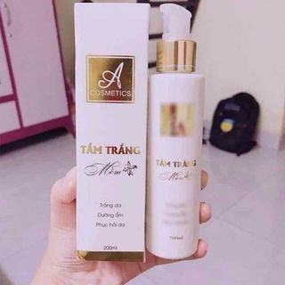 Combo Tắm trắng mềm chữ A và Kem body Commestic