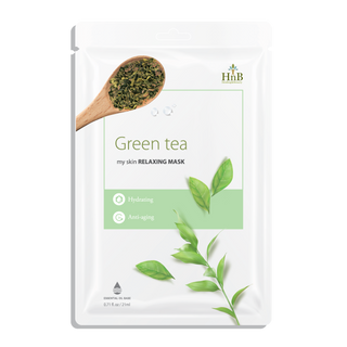 Mặt Nạ Hnb My Skin Relaxing Mask Green Tea Trà Xanh 21g