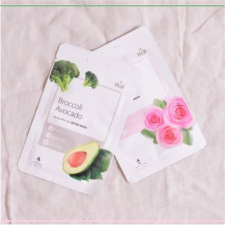 Mặt Nạ HNB Healthy Skin Detox Mask Bông Cải Xanh Bơ Tươi 21g