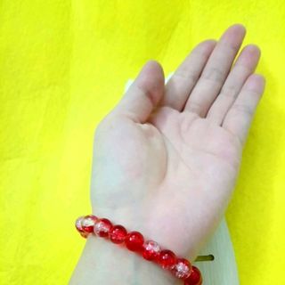 vòng tay chuỗi đá tuyết 8li