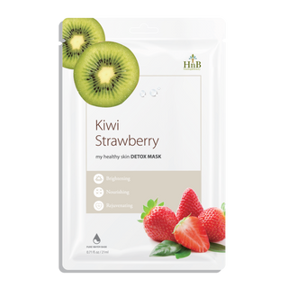 Mặt nạ HNB My Healthy Skin Detox Mask Dâu Tây Kiwi 21g