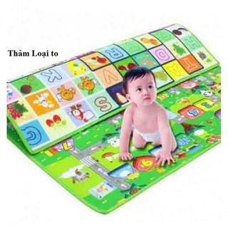 Thảm chơi 2 mặt Maboshi 1m82m cho bé - an toàn cho sức khỏe