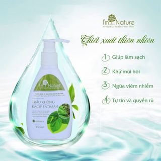 DUNG DỊCH VỆ SINH PHỤ NỮ TRẦU KHÔNG I’M NATURE