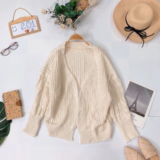 Áo cardigan len móc