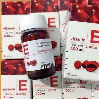 vitamin E đỏ của Nga- uống trong thoa ngoài muốn già cũng khó giá sỉ