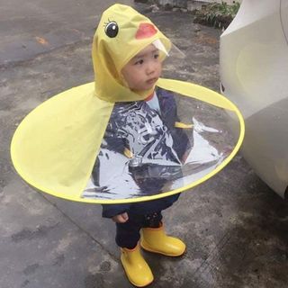 Áo mưa con vịt cho bé