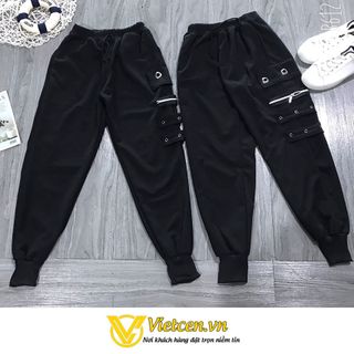 Quần jogger túi hộp khóa