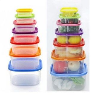 Bộ hộp nhựa 7 món cao cấp tiện lợi-an toàn hợp vệ sinh - hộp nhựa cao cấp
