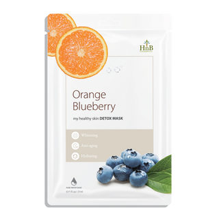 Mặt Nạ HNB My Healthy Skin Detox Mask Việt Quất Cam Tươi 21g