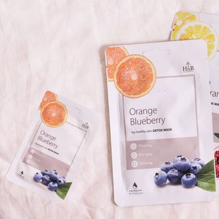 Mặt Nạ HNB My Healthy Skin Detox Mask Việt Quất Cam Tươi 21g