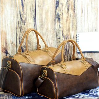 Túi trống du lịch Unisex cỡ trung CNT TX33 nâu