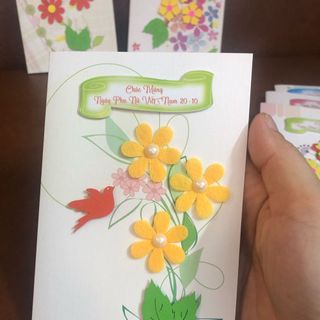 THIỆP CHÚC MỪNG HANDMADE 20/11