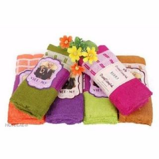 Khăn mặt - cao cấp sợi tre kháng khuẩn siêu thấm siêu thoáng - khăn mặt cao cấp