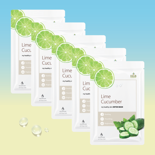 Mặt Nạ My Health Skin Detox Mask Dưa Leo Chanh Tươi 21g