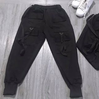 Quần Jogger túi hộp dây khuyên