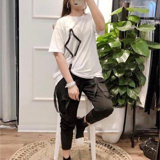 Quần Jogger túi hộp dây khuyên