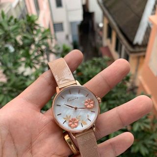 Đồng hồ nữ thời trang Kimio hoa 3D