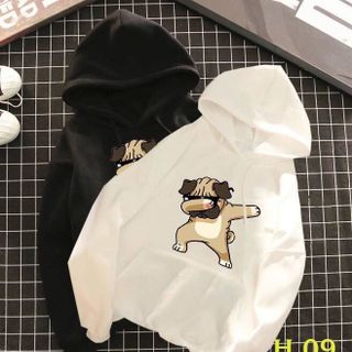 ÁO HOODIE NỈ COTTON UNISEX giá sỉ