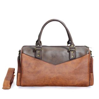 Túi trống du lịch Unisex cỡ trung CNT TX33 bò đậm