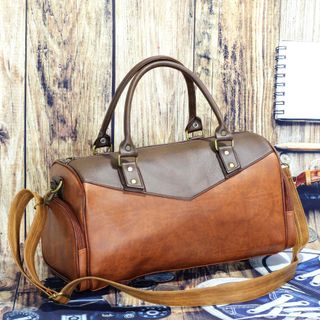 Túi trống du lịch Unisex cỡ trung CNT TX33 bò đậm