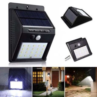 Đèn năng lượng solar powered Led wall Light chống trộm