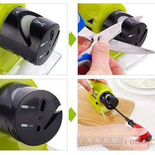 Máy mài dao kéo tự động mini dùng pin