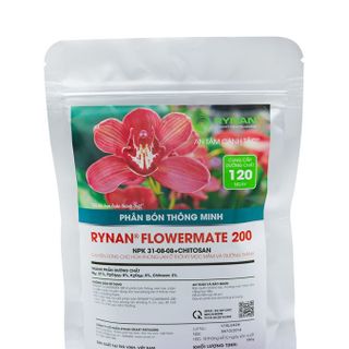 Phân bón thông minh Rynan Flowermate 200 tan chậm có kiểm át 120 ngày NPK 31-08-08 giá sỉ