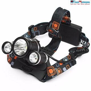 Đèn pin Led siêu sáng đội đầu 3 bóng cao cấp