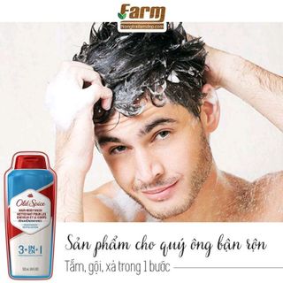 Sữa tắm gội Old spice high endurance 532ml