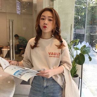 Áo thun tay lỡ chất vải đẹp gt 85 cotton form to 40-75kg